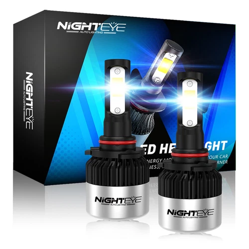NIGHTEYE HB3 9005 LED Phare de voiture Headlight Ampoule 72W 9000LM 6500K