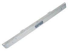 Galvanised Front Bumper Assembly - Land Rover Defender Military - DPB000270GALV