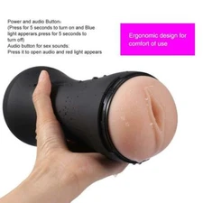 Soft-Realistic-Male-Masturbators-Vagina-Pussy-Masturbation-Sex-Toy For Men