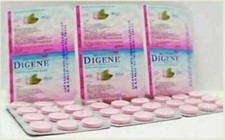 OTC NEW DIGENE TABLET FOR QUICK RELIEF FROM ACIDITY AND GAS 120 TABLET