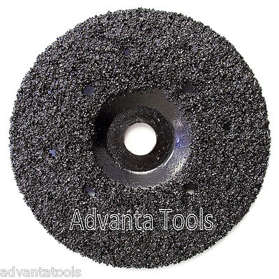7  Silicon Carbide Abrasive Grinding Disc For Epoxy Mastic Removal - 16 Grit