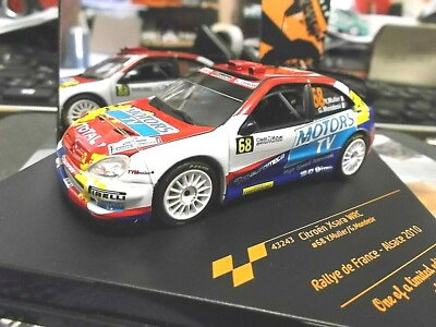 CITROEN Xsara WRC Rallye De France 2010 #68 Muller Motors TV Tota vitesse  1:43 