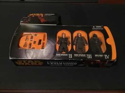 STAR WARS EVOLUTIONS フィギュアセット Star Wars Evolutions Anakin Skywalker to Darth Vader NEW | eBay