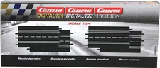 20509 Standard Straights Track Extension Pack for Digital 124/132, Evolution Slo