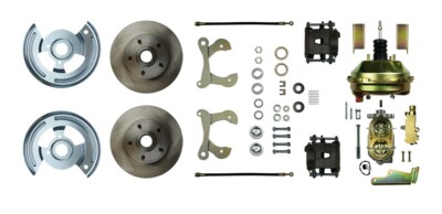Brake Conversion Kit-Booster Power Front Disc Conversion The Right Stuff