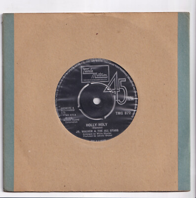 (AF42) Jr Walker & The All Stars, Holly Holy - 1970 - 7 inch vinyl