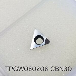 2pcs  CNGA120404 CBN30  High hardness carbide drill bit for steel