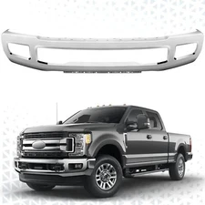 PREENEX Front Bumper Face Bar For 2017-2018 2019 Ford F250 F350 Super Duty w/Fog