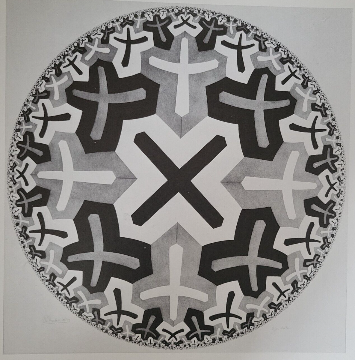 Escher Hyperbolic Geometry