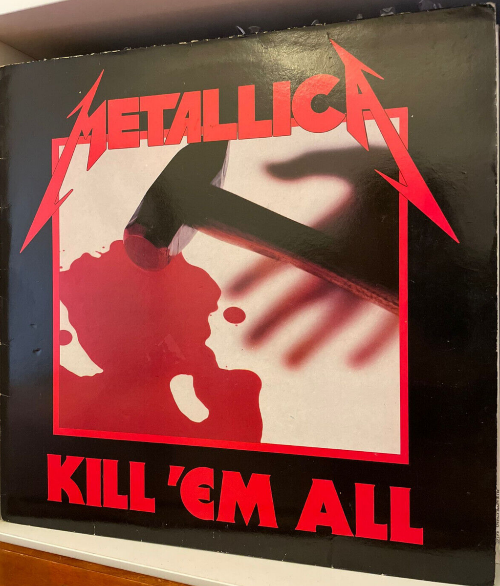 METALLICA - KILL 'EM ALL 1st UK Press Music For Nations ‎MFN 7