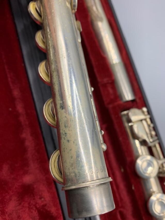 Yamaha F100SII Silverplated Flute Made in Japan - 146960