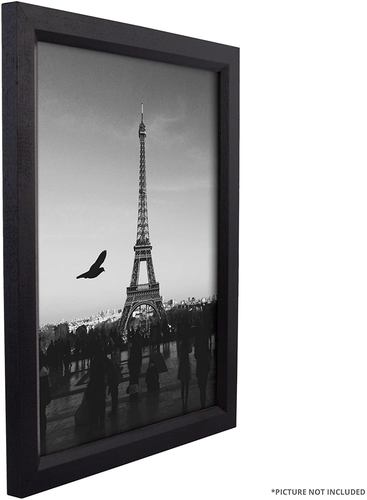 7171610BK 20 X 26-Inch Picture Frame, Wood Grain Finish, .825-Inch Wide, Solid B - Picture 5 of 7