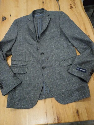 Camp David sport coat size 102 50% virgin wool dark grey/marl top