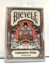 Bicycle Legendary Ninja Playing Cards by Yasuyuki Honne