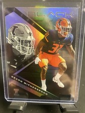 2023 Panini Chronicles Black Draft Picks Devon Witherspoon #12 Seahawks 