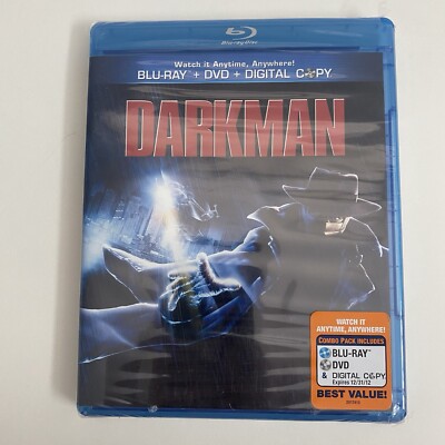 Darkman (Blu-ray/DVD, 2011, 2-Disc, NO DIGITAL) Liam Neeson Frances McDormand