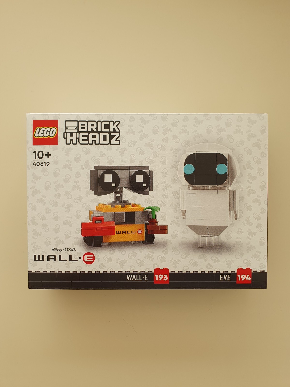 Lego Brickheadz 40619 EVE E WALL-E Disney Pixar Nuovo
