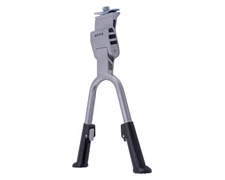 NUVO Bicycle Silver Alloy Double Kickstand For 24" / 26" / 27" & 29" Bikes Part