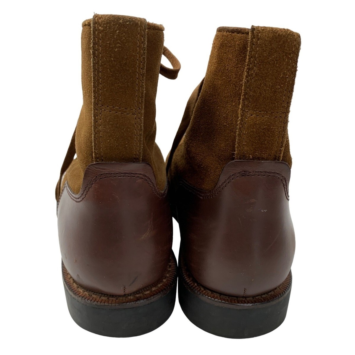 Mens Coach Bleecker Brown Suede Lace Up Boots Size 13D 6591  display picture 2
