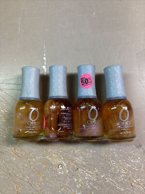 Lot Of 4 ORLY Love Each Other Nail Lacquer Polish Color .6oz/18ml 40012