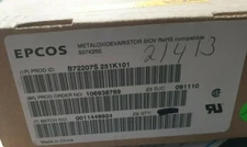 EPCOS B72207S251K101 Varistor B722 Series QTY 50