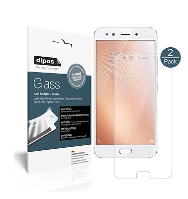 2x Schutzfolie für Vivo X9s Plus matt - Anti-Shock 9H Folie dipos Glass