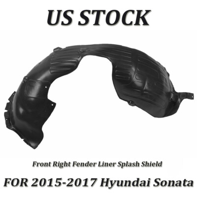 Splash Shield Fender Liner For 2015-2017 Hyundai Sonata Front Passenger Side