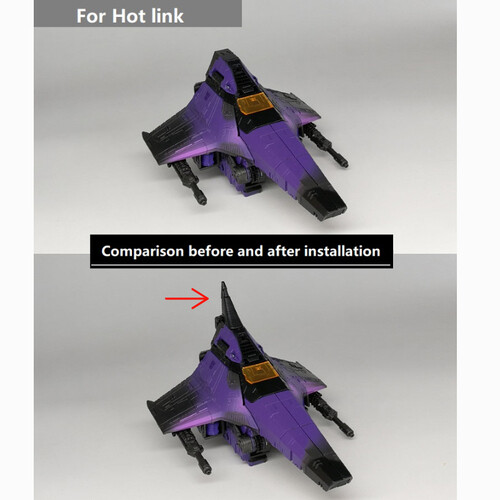 Tail Spoilers Upgrade Kit For Seeker Rainmaker Starscream Thundercracker Skywarp - Picture 8 of 21