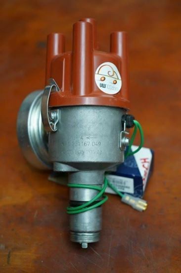 空冷VW ディストリビューター 113 905 205 AJ Restored VW German Bosch DVDA Distributor with NOS Vacuum 113 905