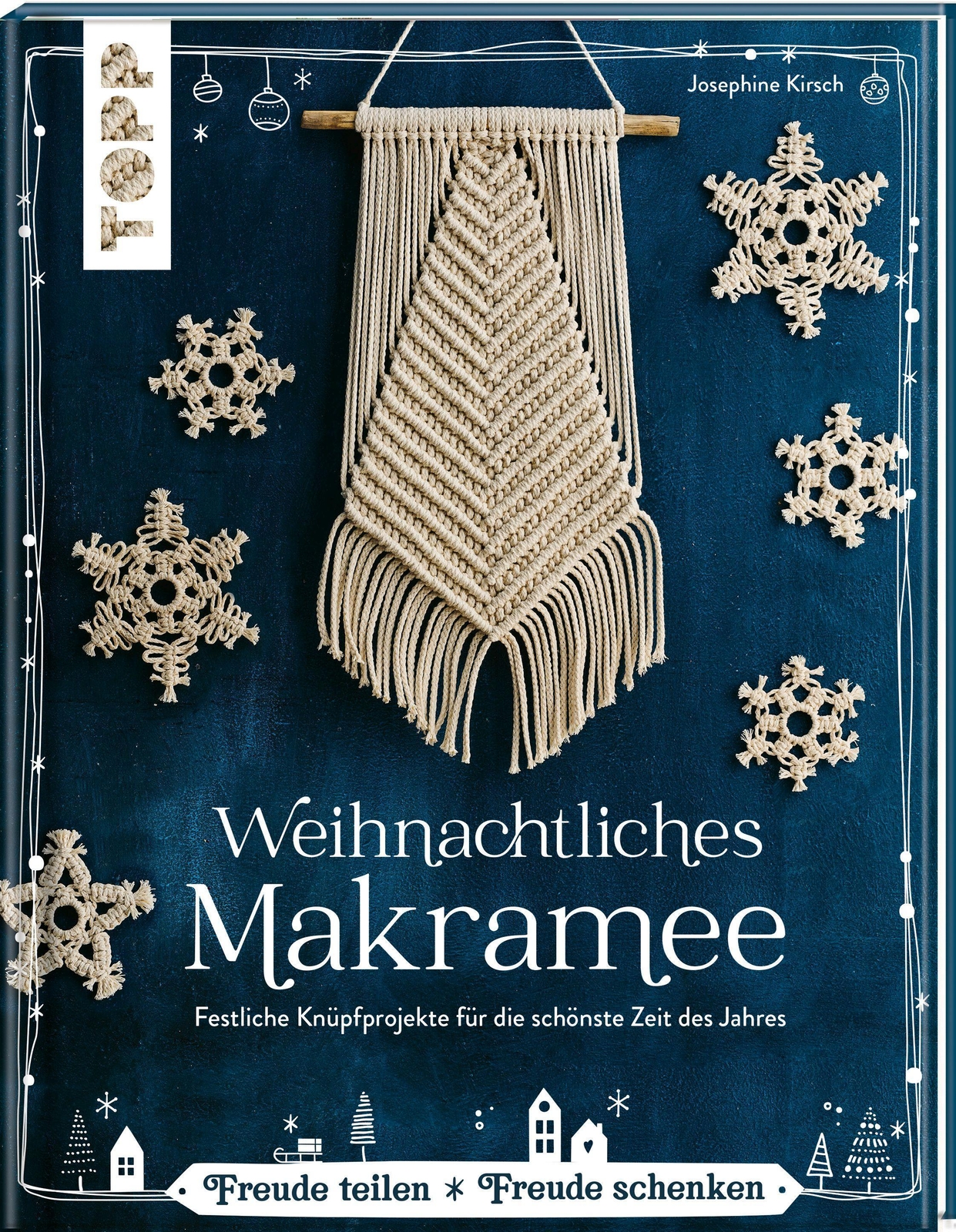 Thumbnail - Weihnachtliches Makramee Josephine Kirsch 9783772445675