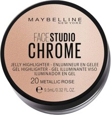 MAYBELLINE FACE STUDIO CHROME JELLY HIGHLIGHTER - 20 METALLIC ROSE