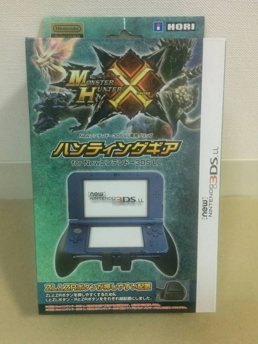 Hori Monster Hunter Cross X Hunting Gear Grip Pad for Nintendo New