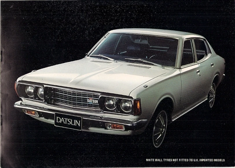 Datsun Bluebird 1973-1974 UK Market Sales Brochure 160B 180B SSS Estate Nissan - Image 2 of 2