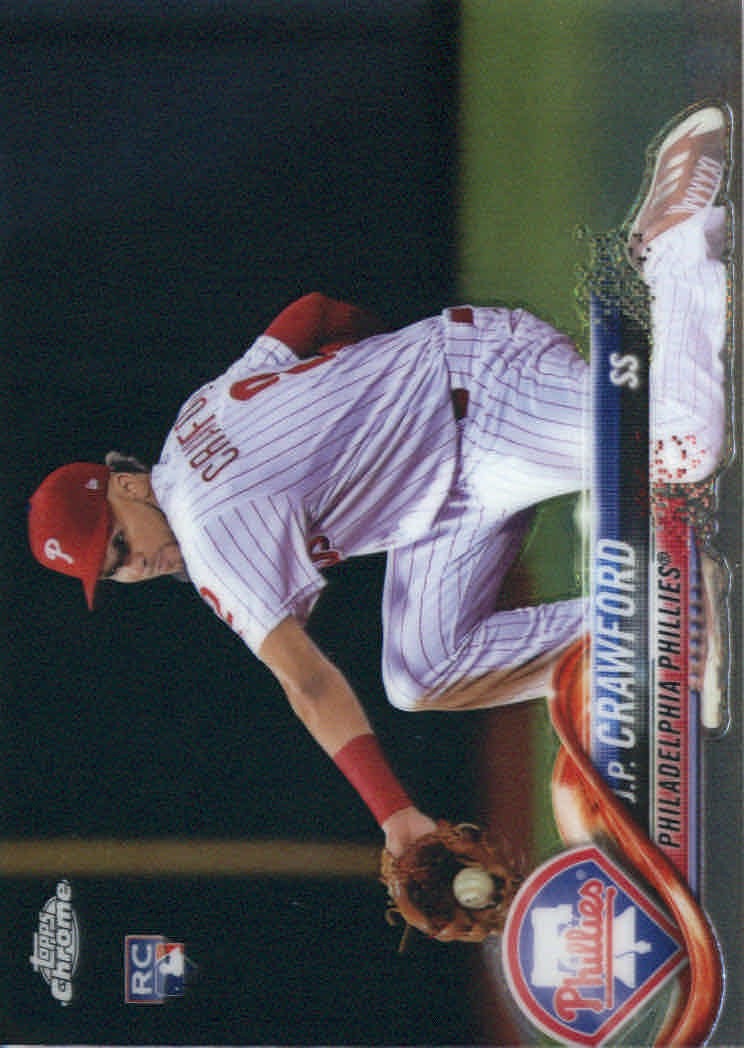 2018 Topps Chrome #61 J.P. Crawford RC