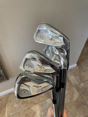 Super Rare New Callaway Apex Pro 19 Iron Set 5-PW KBS C-Taper 120
