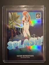 2024-25 Panini Donruss Optic - Splash! Victor Wembanyama #4 Purple Prizm