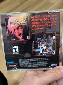 Fatal Fury: Mark of the Wolves for Sega Dreamcast CIB, w/ reg card. Near Mint!