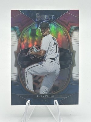 2023 Panini Select Red White & Blue Prizm Eury Perez #72 (NM)