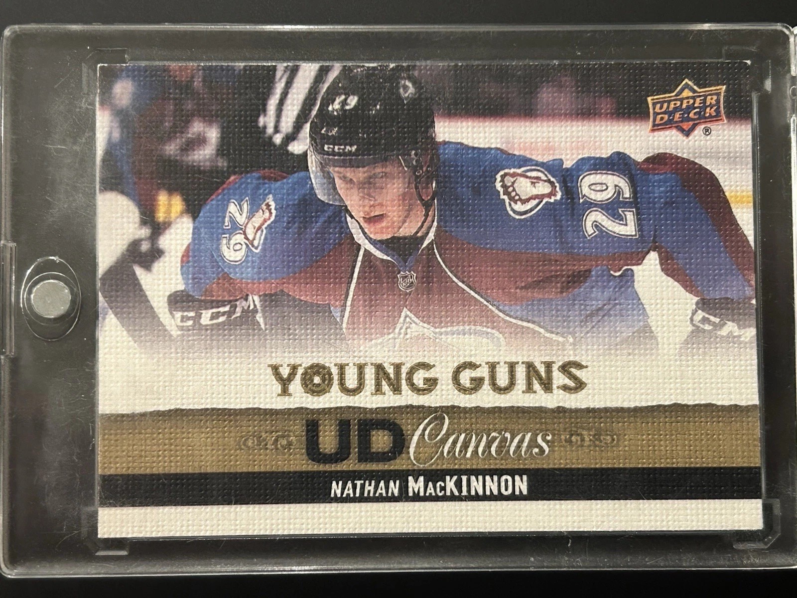 2013-14 Upper Deck - Ud Canvas Young Guns Nathan MacKinnon #C114 (RC)