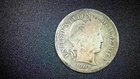 1908 O Barber Dime 10C Cents Coin Silver