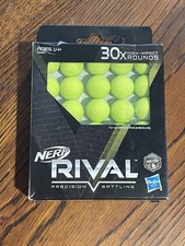 NERF E3397 Rival Refill Ball - Yellow 30 Count 