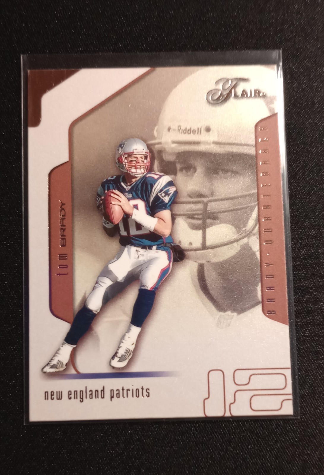 2002 Flair - Tom Brady #89 Patriots ***See Description***