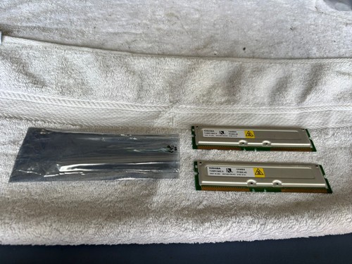 Pair Of TOSHIBA 128 MB RAMBUS MEMORY MODULE THMR1N8E-8 PC800-45 - Picture 2 of 5