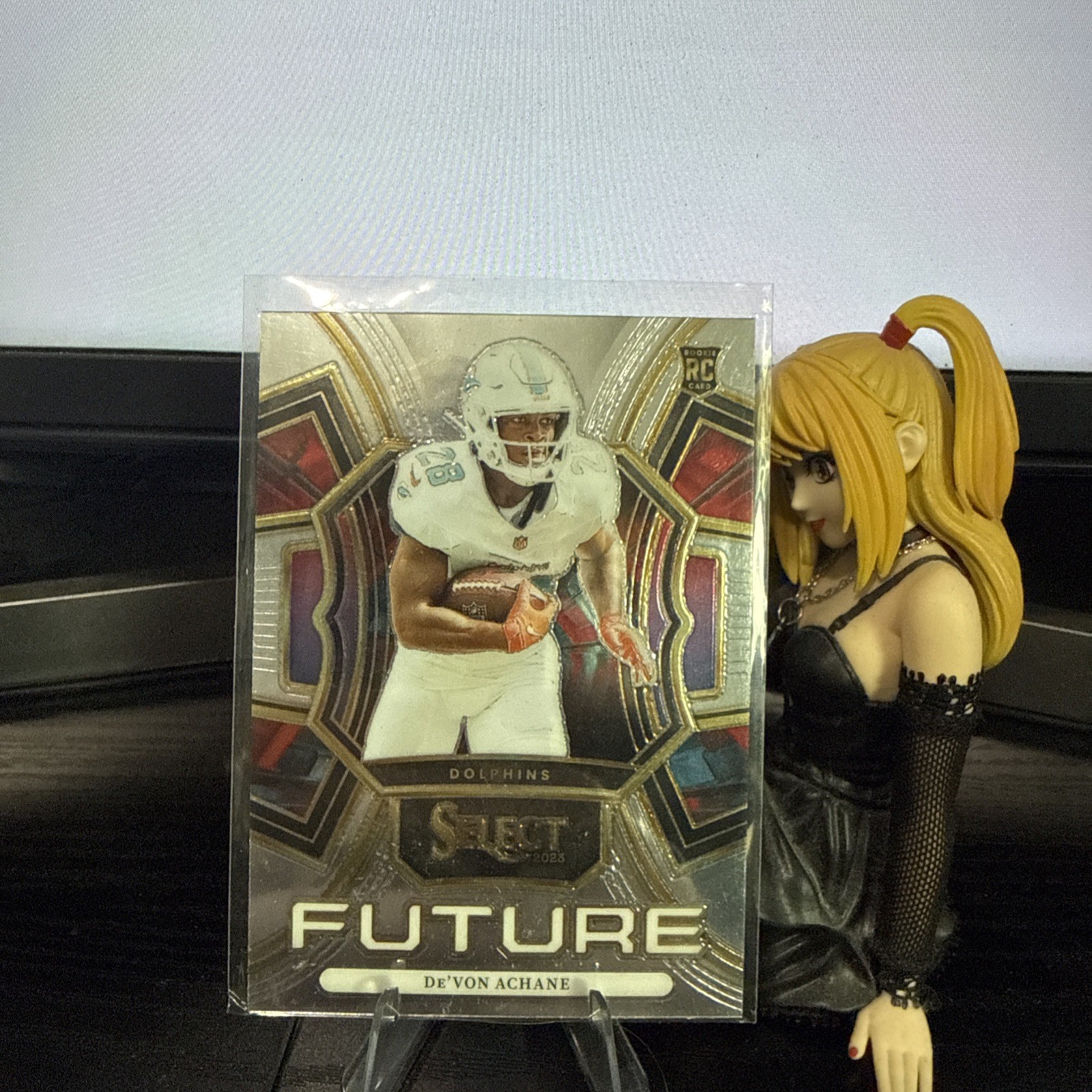 2023 Panini Select Future Insert Devon Achane #FUT-DAC Rookie RC Miami Dolphins