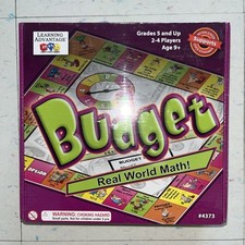Budget Real World Math Learning Advantage Money Skills Game 5th Grade Sealed