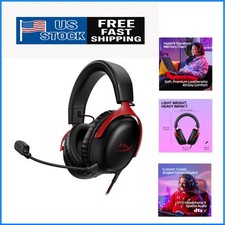 Experience DTS Spatial Audio with Cloud III Wired Gaming Headset - PC/Console
