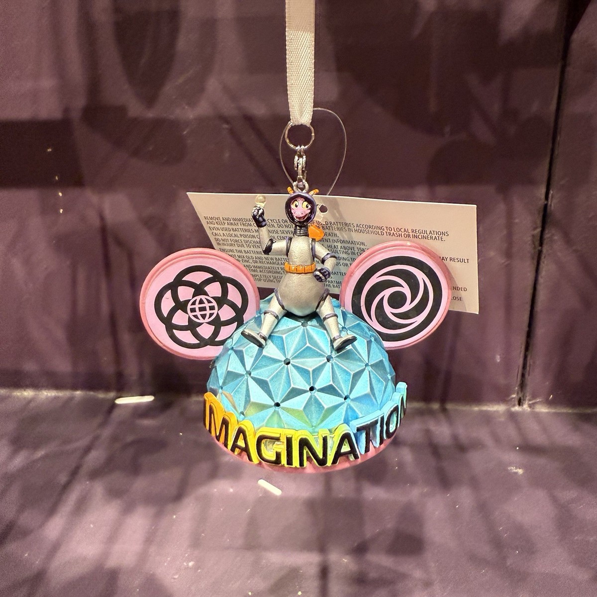 Disney Parks 2025 Figment Of Imagination Mickey Ear Hat Light-Up