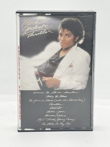 Michael Jackson Thriller Cassette 1982
