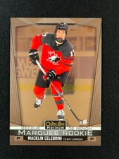 2024-25 O-Pee-Chee Platinum Marquee Rookie Macklin Celebrini #P-MC 10 Maybe