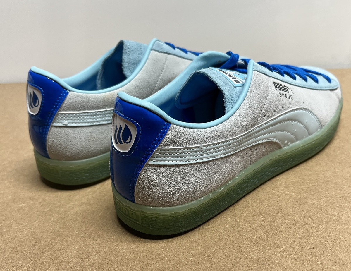 Puma X Pokemon Suede Classic Squirtle Sneakers 387326-01 Blue Men\'s 10 S10 PUMA × Pokémon: Squirtle Suede Classic Blue Sneakers - Adult  main image 2